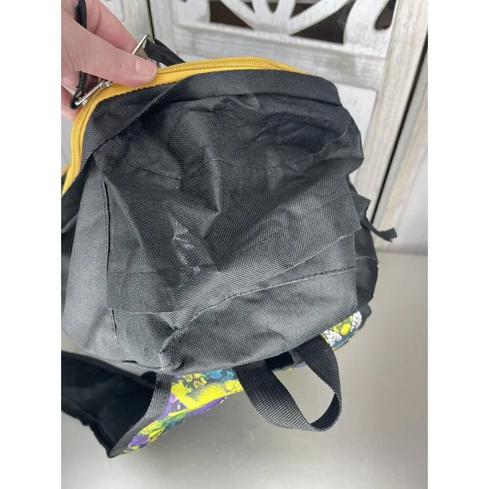 Nike Kobe Black Mamba Backpack Yellow Purple Multi Compartment